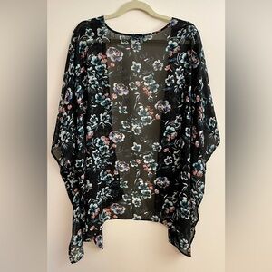 Torrid Kimono, floral, plus size 2X 3X
